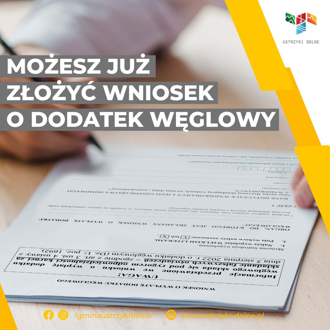 Można już składać wnioski o dodatek węglowy